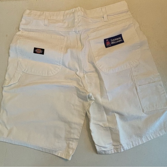 90s Sherwin Williams × Dickies shorts Mens Paint Splatter Shorts AUTHENTIC Dickies Sherwin